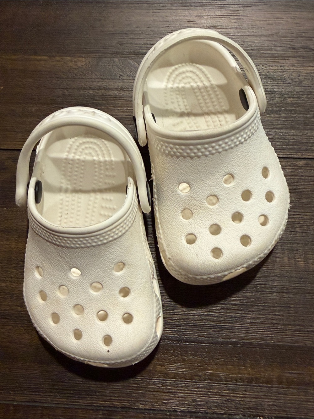 Instant crocs white 2/3